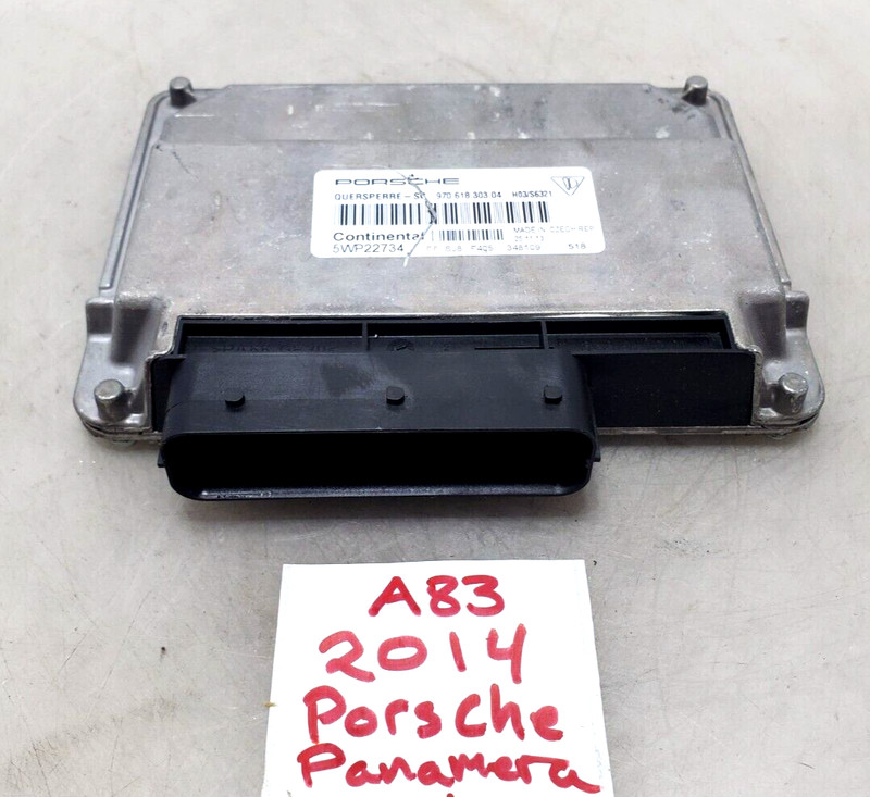 ✅ 14-16 OEM Porsche Panamera Turbo 970 Differential Lock Transfer Control Module