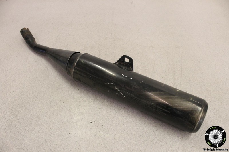 1997 Kawasaki Ninja 250R EX250F LEFT EXHAUST PIPE MUFFLER SLIP ON CAN EX 250 97