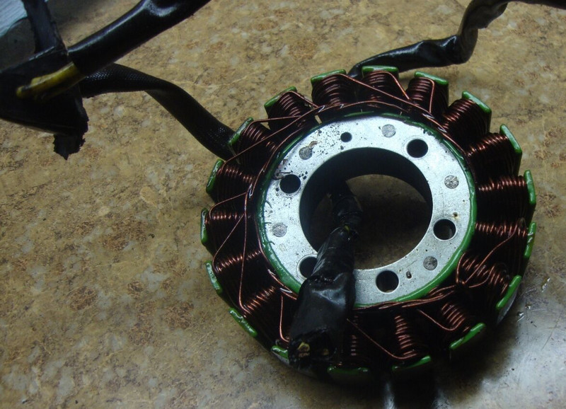 91 Honda CBR600 CBR 600 F2 CBR600F2 Engine Stator Coil Generator Magneto 1991