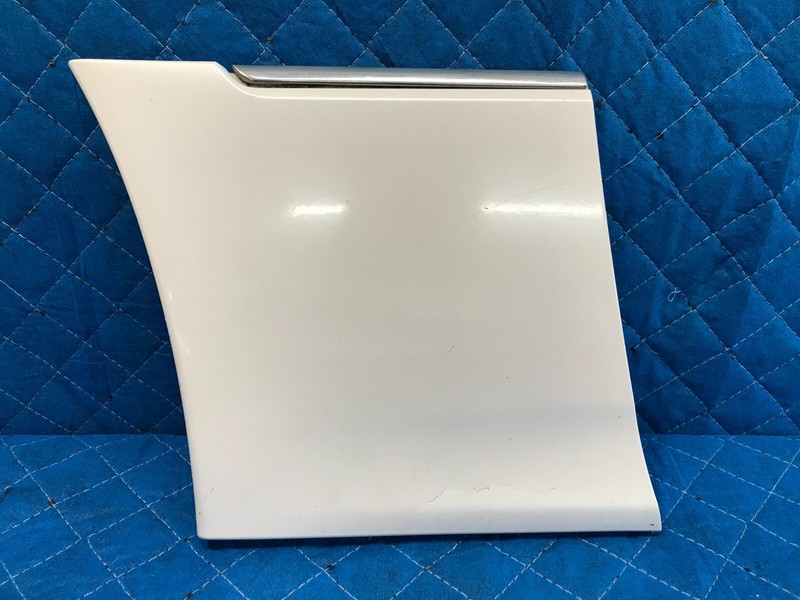 01-03 Lexus Ls430 Front Left Driver Lower Fender Trim Panel White 75612-50040