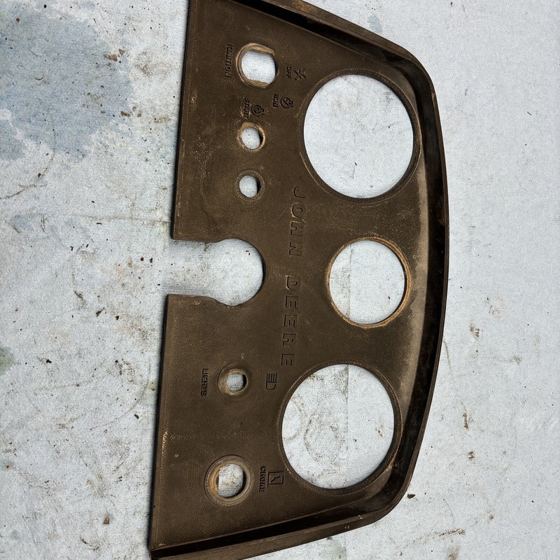 1977 John Deere Liquifire Vintage Snowmobile, Instrument Panel Guage Dash