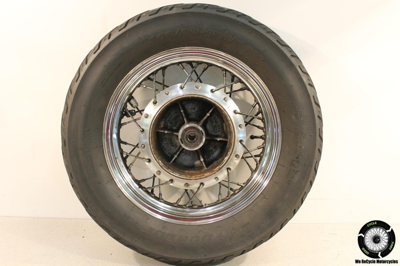 1997 Kawasaki Vulcan 500 EN500C LTD REAR BACK WHEEL RIM EN 97