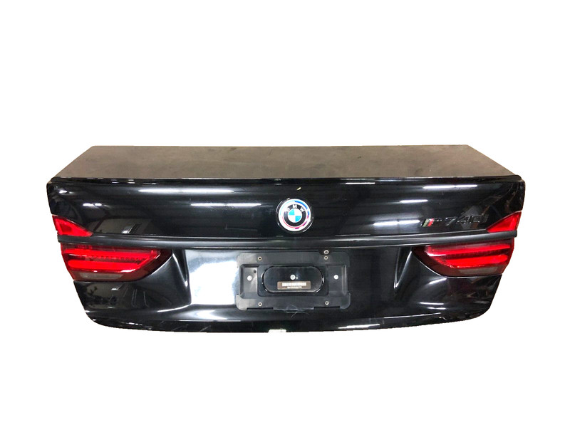 OEM 16-19 BMW B7 740I 750I G11 G12 TRUNK TAILGATE COMPLETE 475 BLACK #A0.01