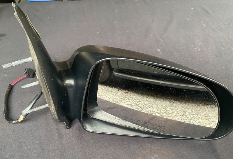 2001-2004 Dodge Durango Passenger Side View Power Door Mirror Black B02B68001