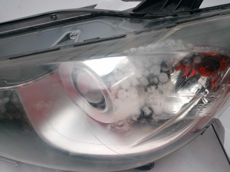 2015 Mazda CX-5 Left Headlight Assembly Black OEM 270254 SCUFFS 108k Miles