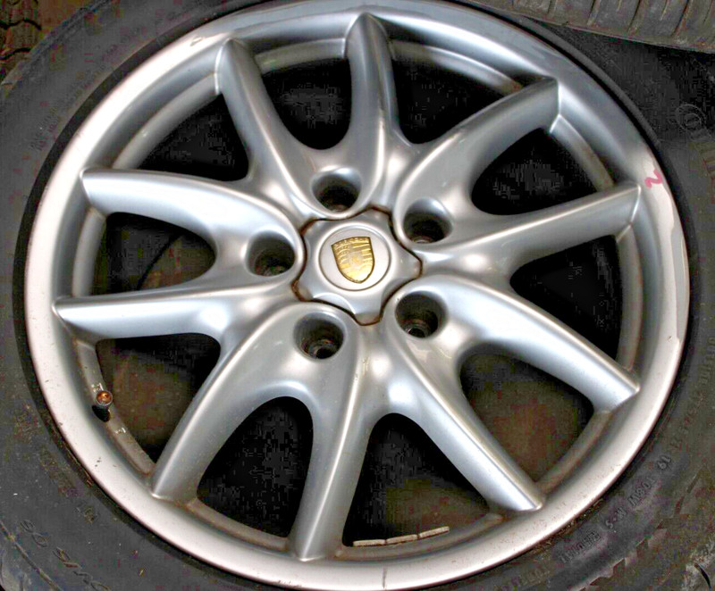 03-10 Porsche Cayenne Sport 955 957 OEM TPMS Wheel Rim 3 OEM