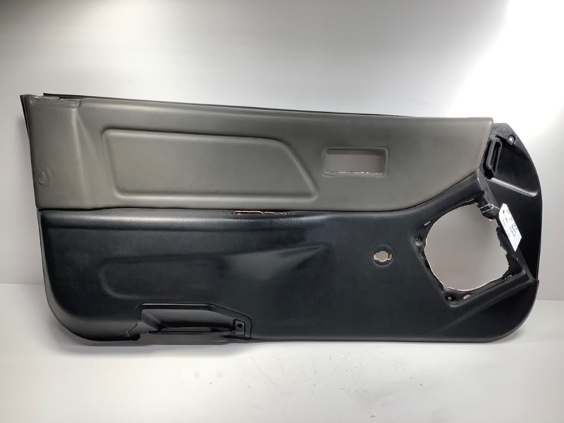 89-91 Honda CIVIC CRX LEFT Side Door Panel Lining Black/Gray 83550-SH2-A32ZD OEM