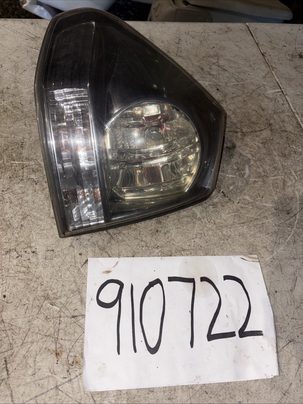 07-09 LEXUS RX350 Left Drivers Side Tail Light Quarter Panel Mounted Fits OEM