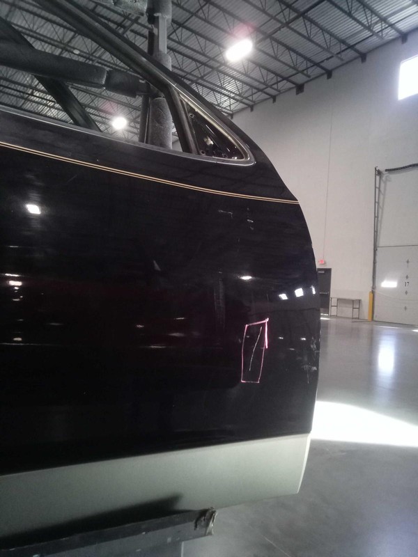 2012 Hyundai Veracruz Right Door Black OEM 615718 Used 105k Miles