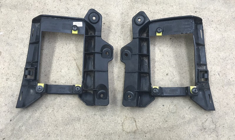 2016-2021 AUDI TT RS Rear Bumper Cover Reinforcement Bracket Left And Right OEM