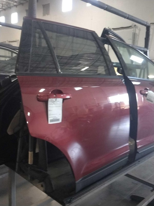 Ford Edge 2013 Right Rear Door 468907 8033