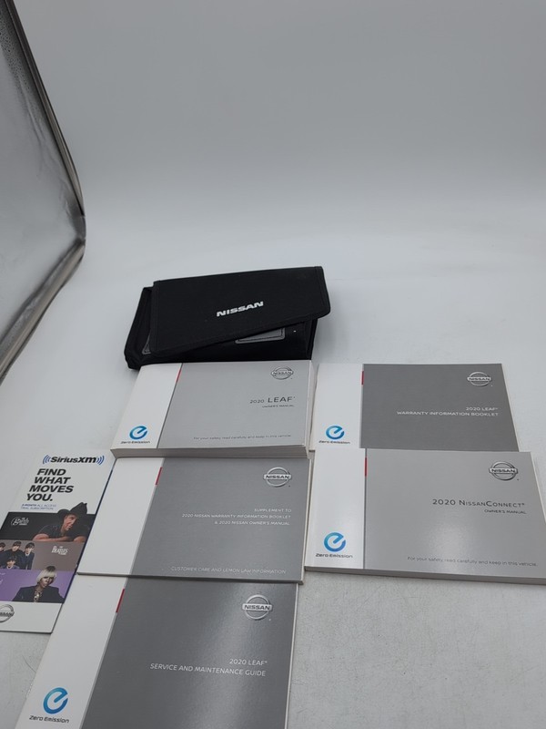 2020 Nissan Leaf Owners Manual With Case Navigation