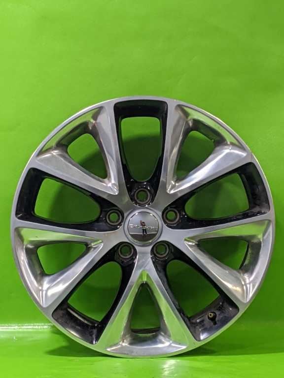 14-18 DURANGO 20X8 V SPOKE 20" WHEEL RIM W/PAINTED POCKETS OEM R362