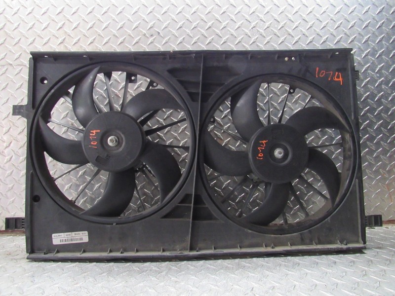 12-17 JEEP PATRIOT RADIATOR COOLING FAN W/O OFF ROAD CRAWL RATIO TRANSMISSION