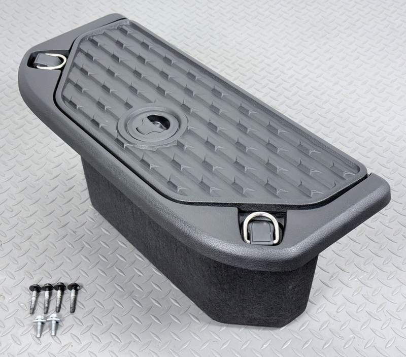 ✅ 2019-26 RAM 1500 5th OEM STORAGE BIN REAR FLOOR BOX UNDER SEAT COMPARTMENT 55K