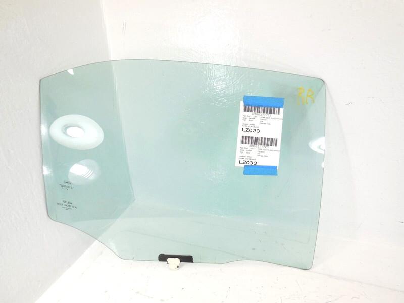Lincoln Zephyr Rear Door Window Glass Passenger Right OEM 2006 06