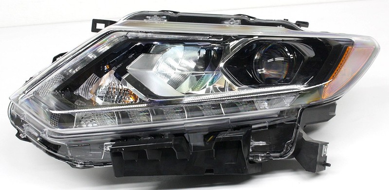 OEM Left Driver Side LED Headlamp For Nissan Rogue 26060-4BA7B Tab Missing