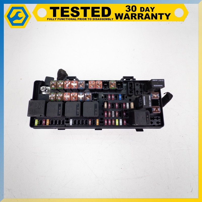 14-24 MASERATI GHIBLI QUATTROPORTE REAR FUSE RELAY BOX JUNCTION TERMINAL OEM