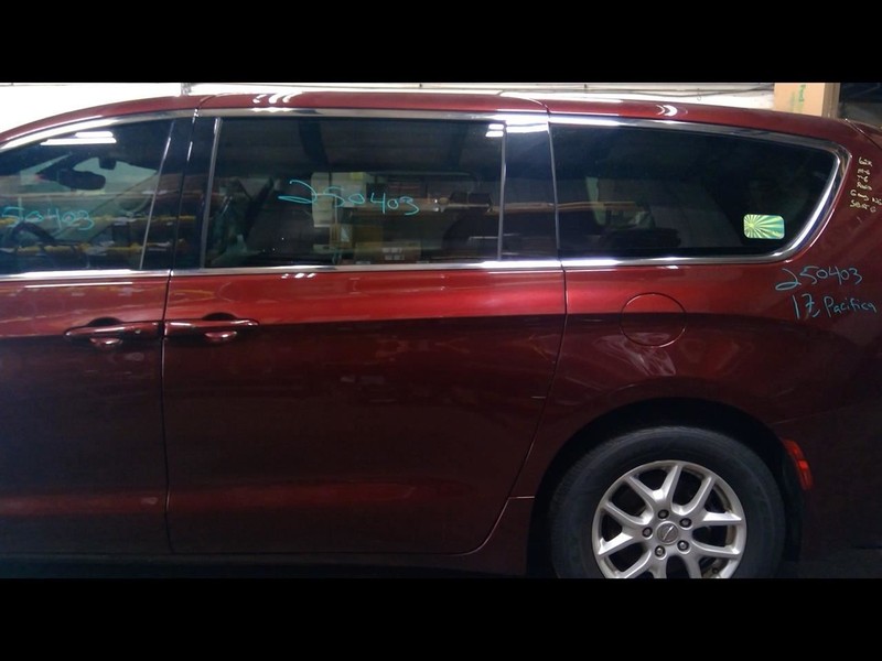 Driver Rear Side Door Movable Tempered Glass Fits 17-23 PACIFICA 1674863