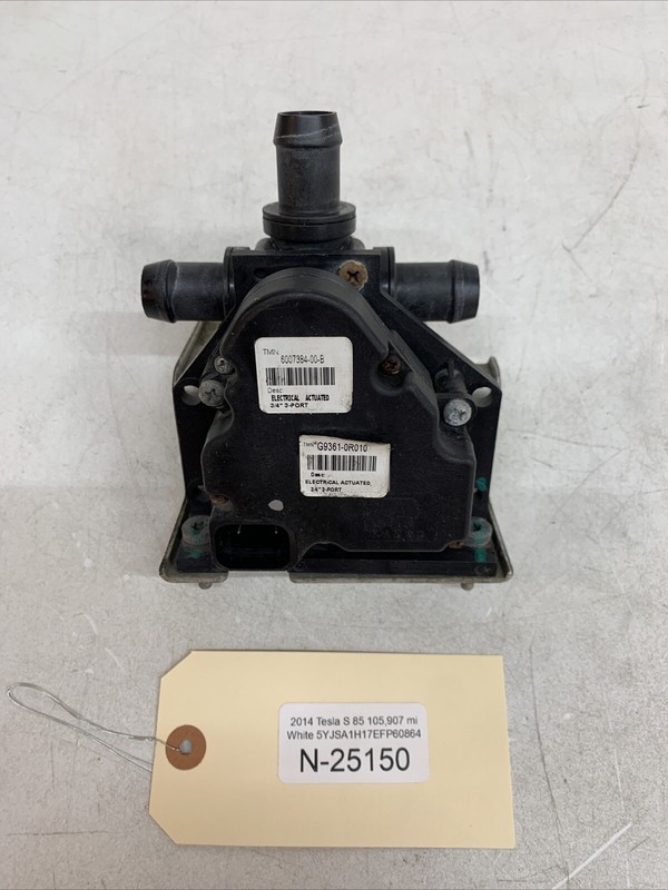Tesla Model S OEM 3 Way Coolant Valve Actuator 6007384-00-B 25150 B24