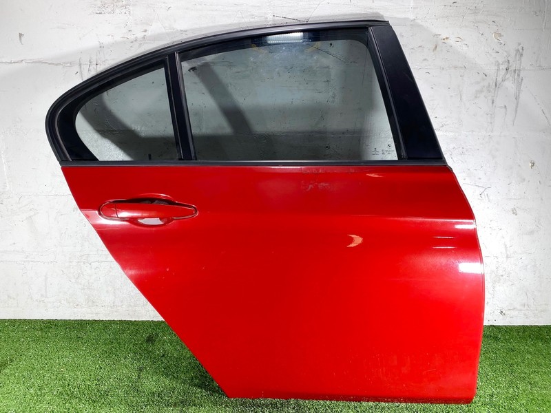12-18 BMW SERIES 3 328i F30 REAR RIGHT RH PASS DOOR SHELL W/ GLASS & HANDLE OEM