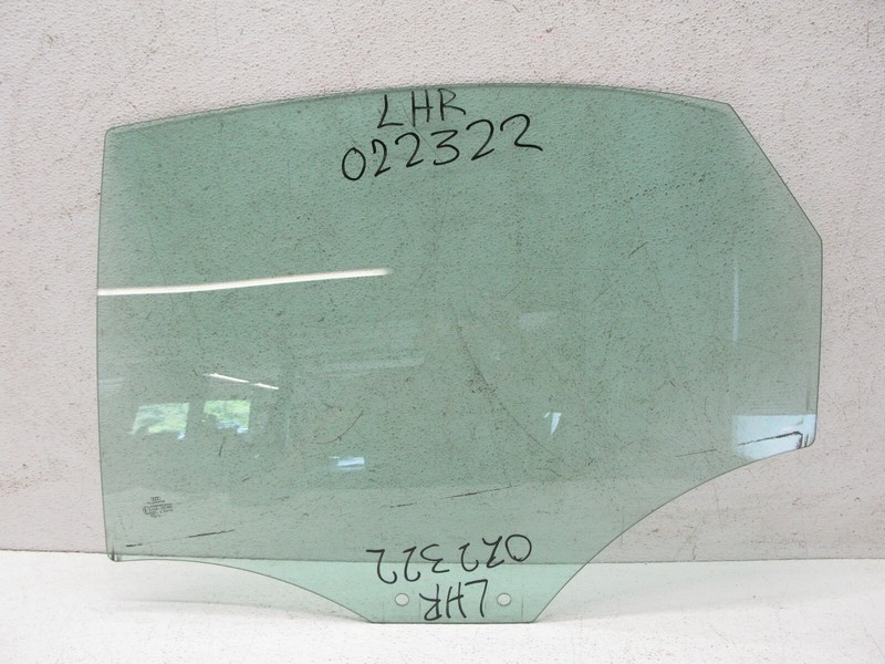 09-16 AUDI B8 A4 S4 RS4 SEDAN REAR DRIVER LEFT SIDE WINDOW GLASS OEM 022322
