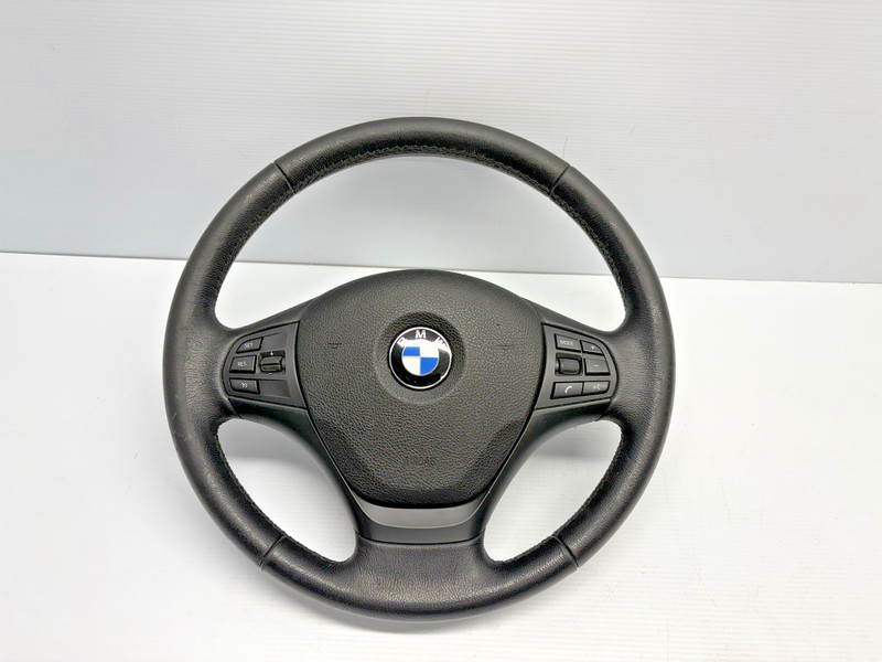 2012-18 BMW 320i 328i 335i 340i F30 F31 F34 Base Leather Steering Wheel OEM