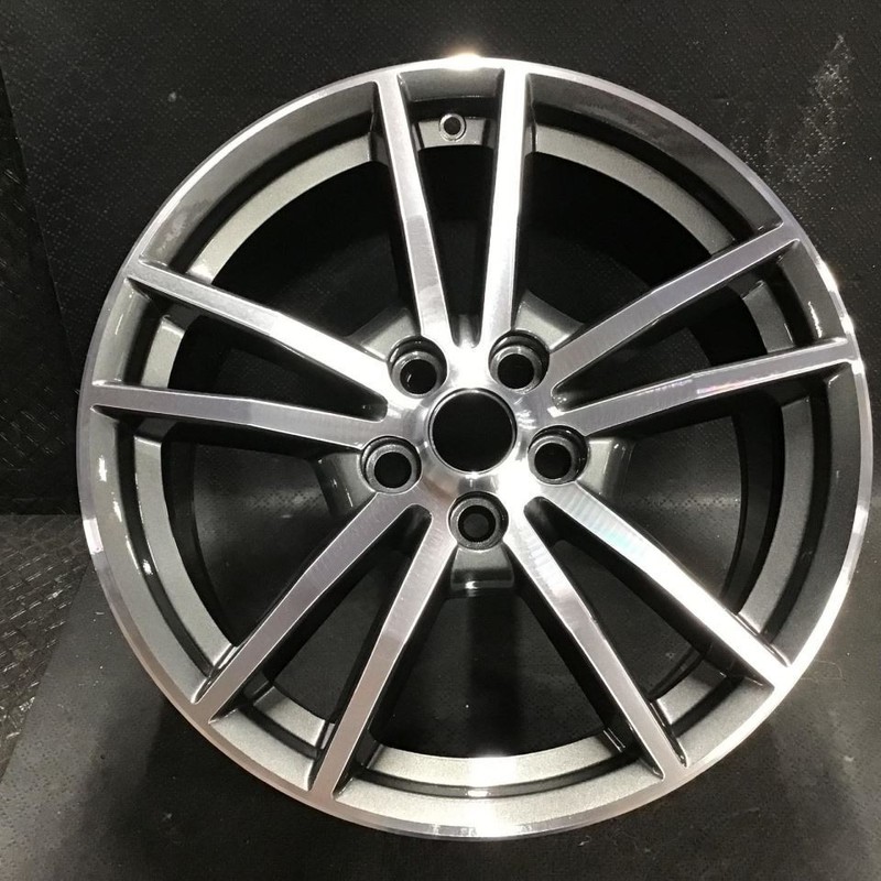 2015-2017 Ford Mustang 10030 Wheel 18 x 8 Rim Charcoal Machined FR3C1007BB