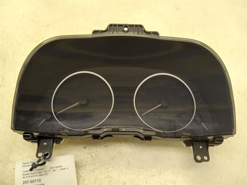 13-14 LEXUS ES350 3.5L 6CYL RWD SPEEDOMETER INSTRUMENT CLUSTER ASSEMBLY