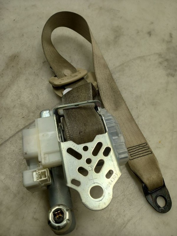 07 08 09 LEXUS RX350 FRONT DRIVER LEFT SEAT BELT TAN-LA00