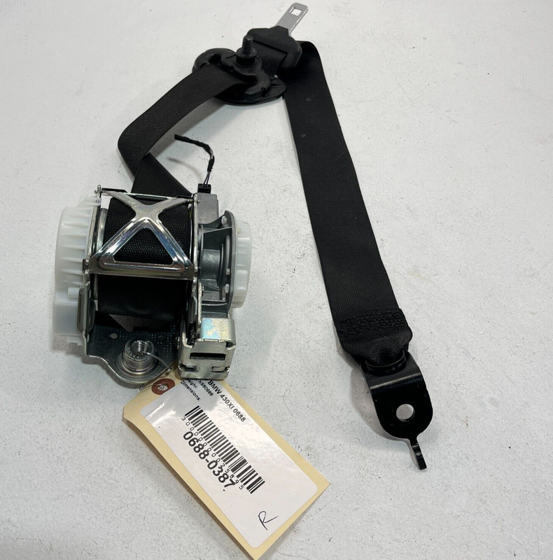 2017-2020 BMW 430XI FRONT RIGHT PASSENGER SIDE SEAT BELT SEATBELT RETRACTOR OEM