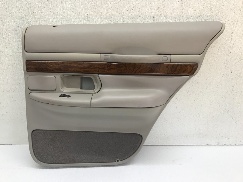 97-02 Mercury Grand Marquis Door Trim Panel Rear Right Passenger Graphite Gray