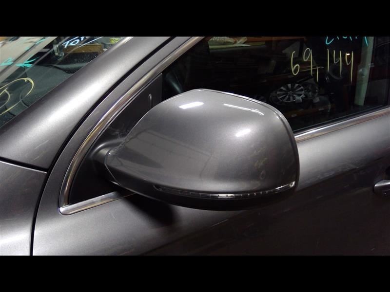 Driver Side View Mirror Power Electric Heated Gray Fits 10-12 AUDI Q7 756167