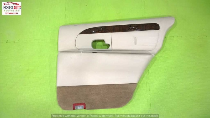 98-02 TOWN CAR SDN PASSENGER RIGHT REAR INTERIORDOOR PANEL OEM 2185-69
