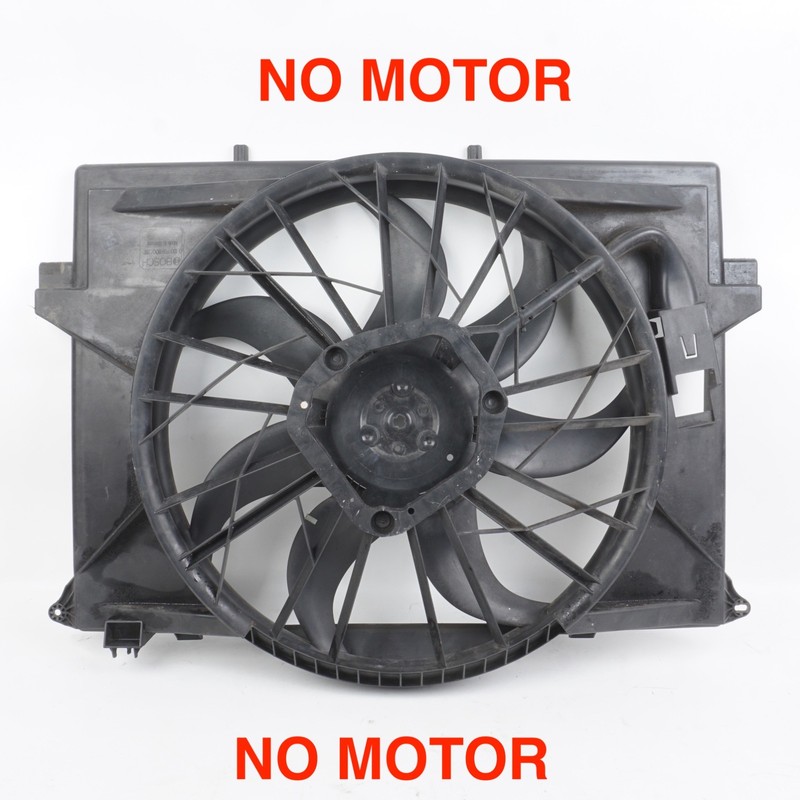 03-12 Mercedes R230 SL500 SL550 Engine Cooling Radiator Fan SHROUD ONLY OEM