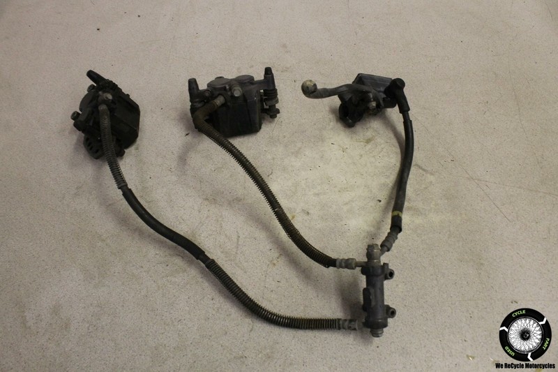 1989 Kawasaki ZX1000 FRONT BRAKE CALIPER MASTER CYLINDER RESERVOIR ZX 1000 89