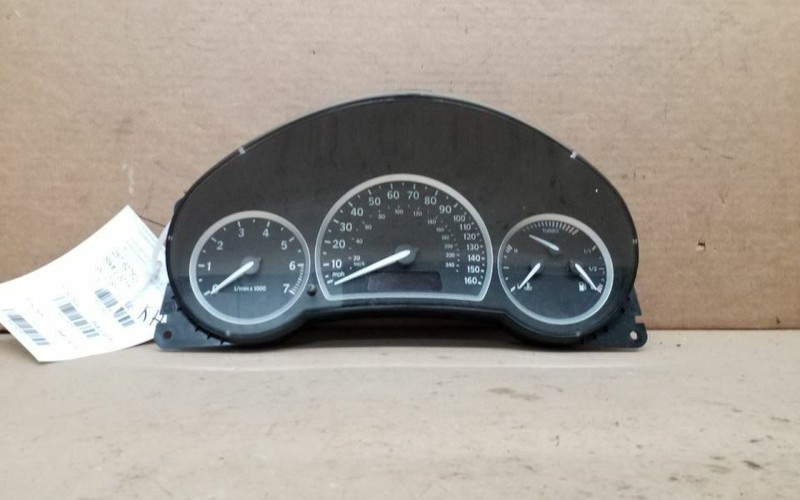 Speedometer Cluster MPH Metal Finish Fits 03-06 SAAB 9-3 234755