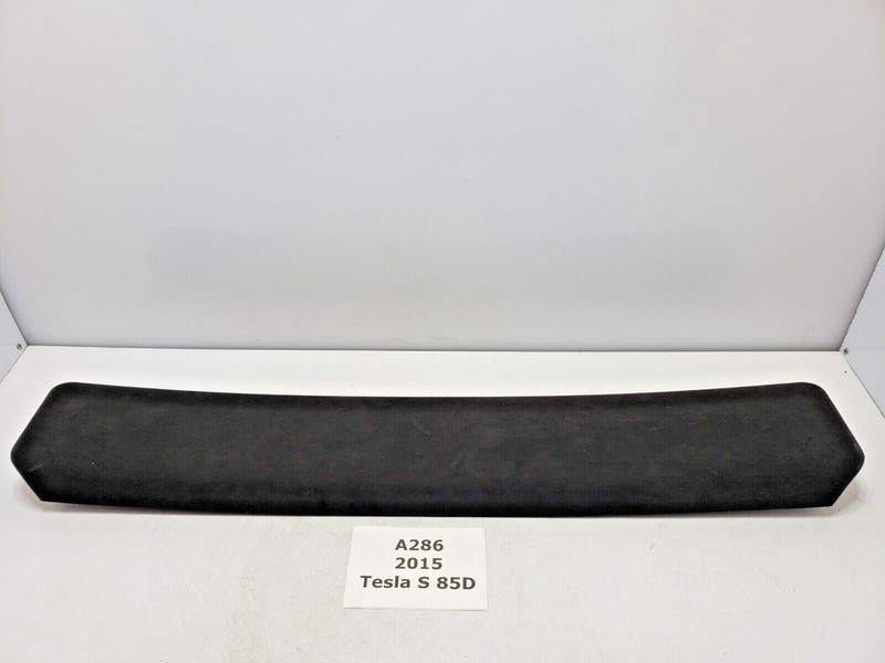 ✅ 12-20 OEM Tesla Model S Roof Middle Bow Headliner Cover Trim Alcantara