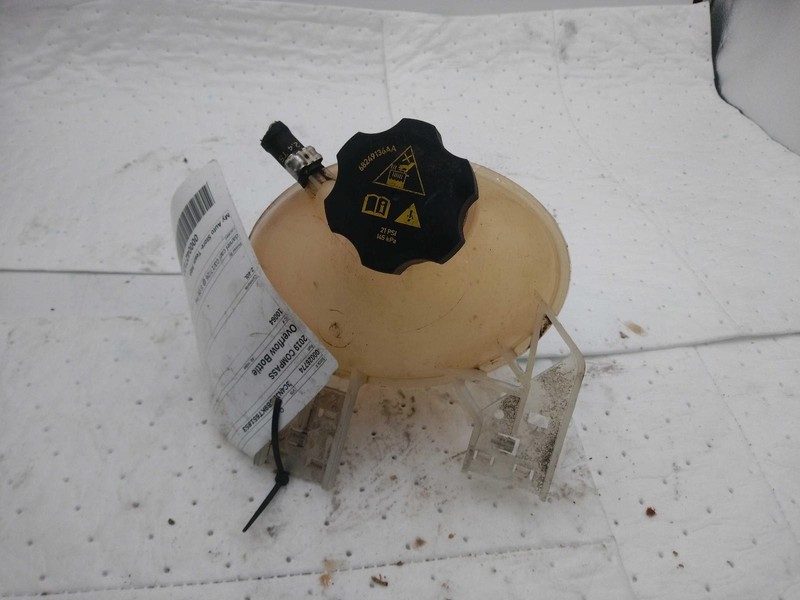 2019 Jeep Compass Engine Coolant Reservoir OEM White 2.4L 118K Miles