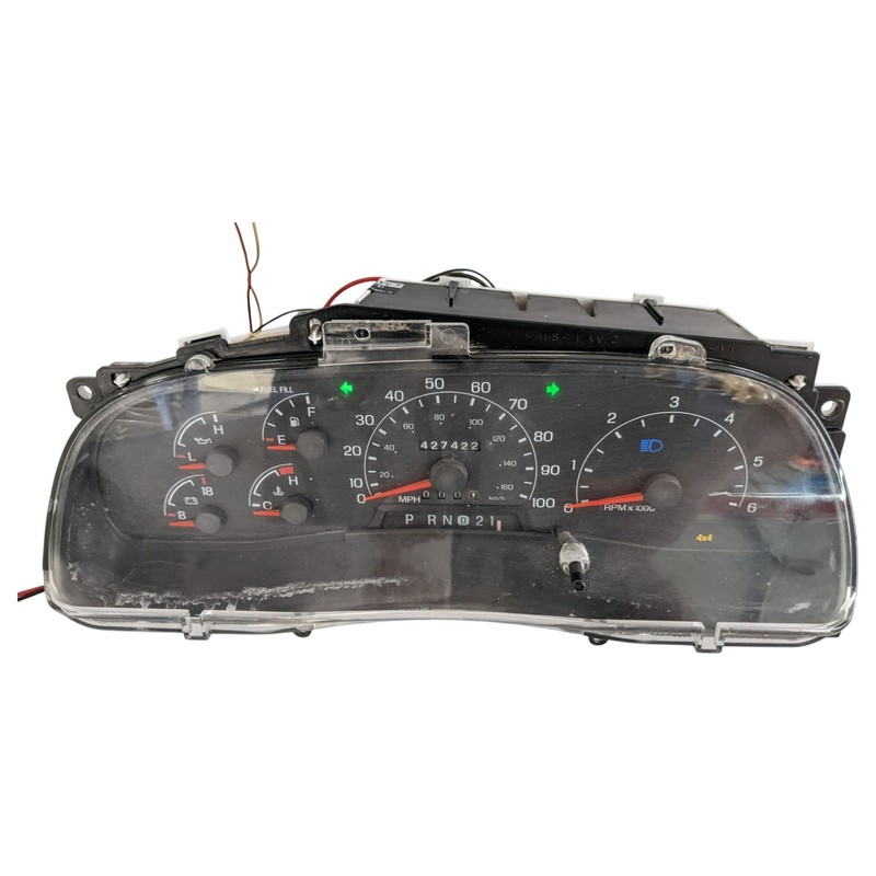 1999-2001 Ford F-250 F-350 SD AT Instrument Cluster Speedometer Gauges 427K Mile