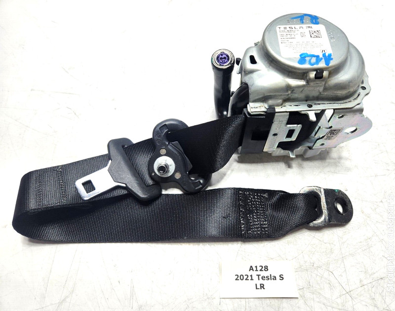 ✅ 2021-2023 OEM Tesla Model S Long Range Rear Left Seatbelt Seat Belt Retractor