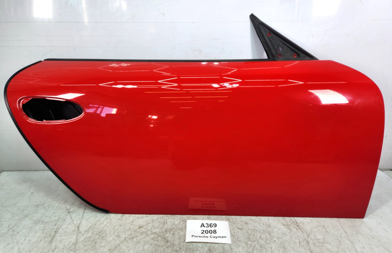 ✅05-12 OEM Porsche Cayman 987 997 Front Right Passenger Door Shell Panel Red*