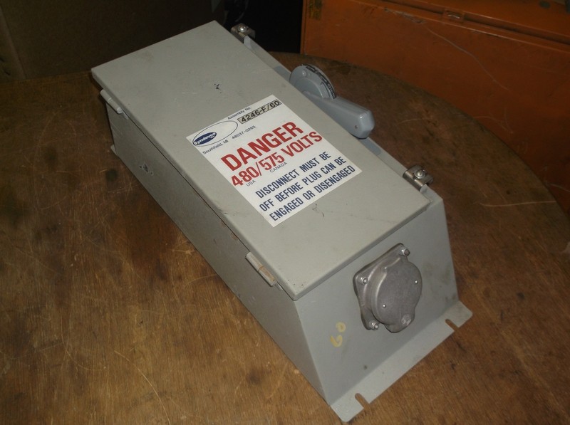 Syndevco 4246-F/60 Power Distribution Box 480/575V Fuse 1494F-C668 ser. A