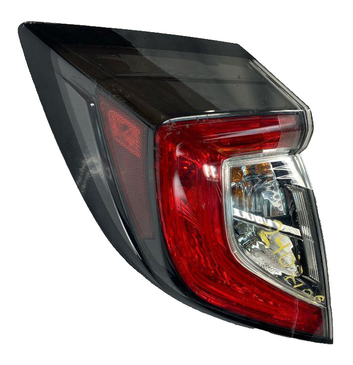 Honda Civic tail light 2017 to 2021 left side quarter hatchback OEM 33550TGGA01