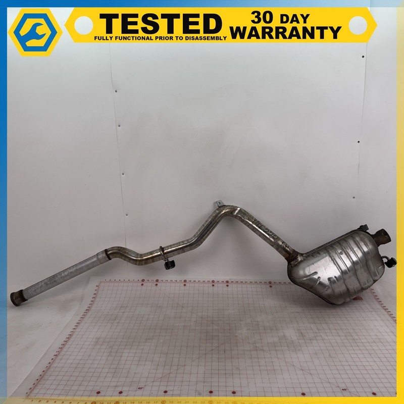 12-17 Mercedes E550 Convertible RIGHT PASSENGER SIDE EXHAUST MUFFLER W/ PIPE OEM