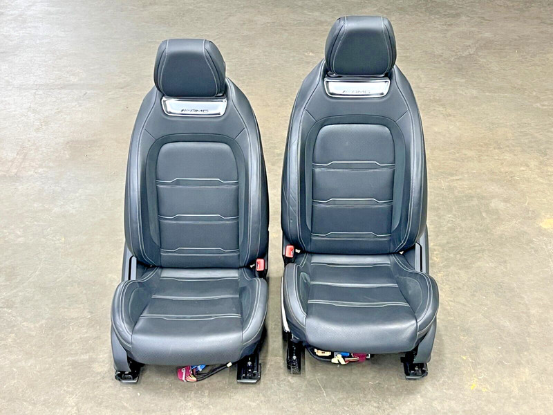 ⭐19-21 MERCEDES AMG GT43 GT53 GT63 COMPLETE RIGHT & LEFT SEATS BLACK OEM LOT2434