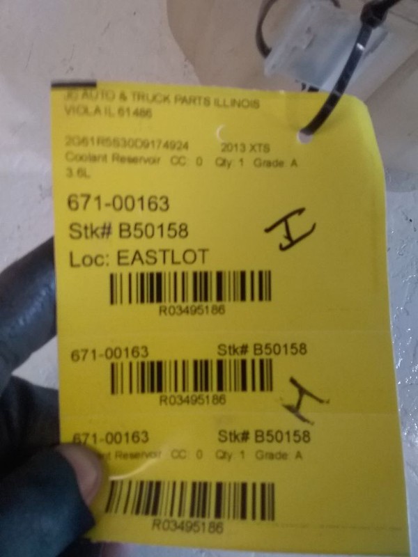 Coolant Reservoir Fits 14-20 IMPALA 3495186