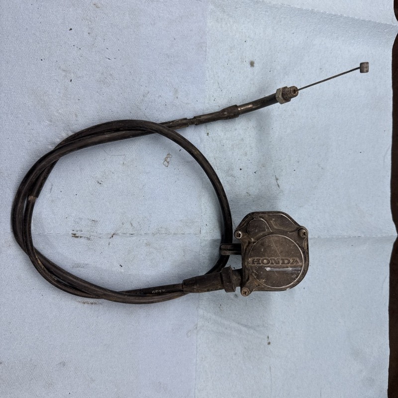 1985 Honda Trx250 Fourtrax 250 2x4 Utility Atv throttle lever and throttle cable