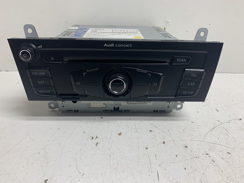 2012 Audi A4 Radio Stereo 8UQ Disc Cd Player Concert Satellite 8T1 035 186 R Oem