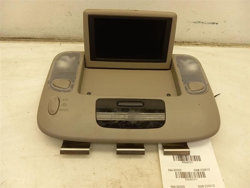 03-07 TOYOTA SEQUOIA LIMITED ROOF MOUNTED TV / ENTERTAINMENT DISPLAY SCREEN